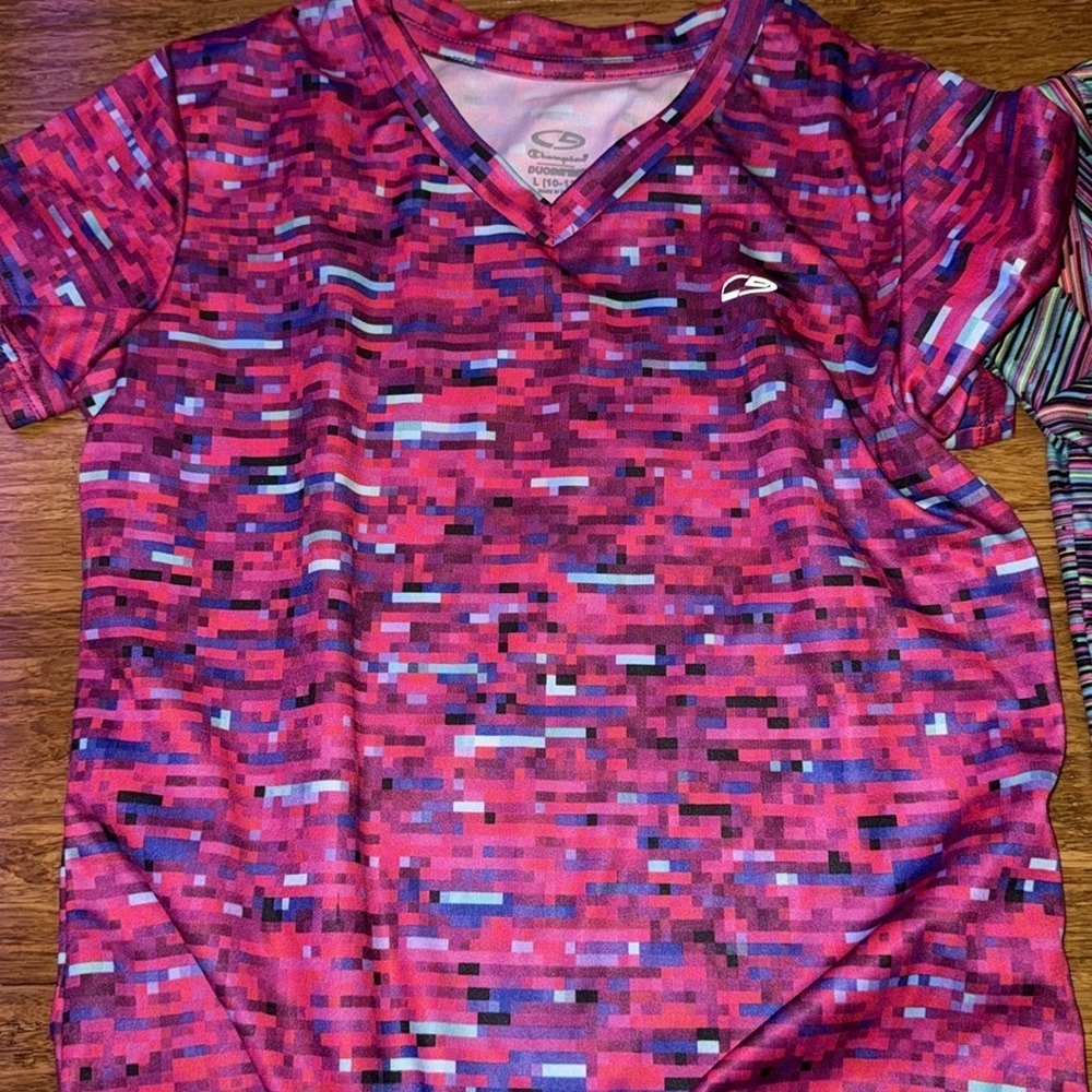 C9 by champion girls sets: jacket, and 2 tops, 2 leggings size large (10-12) NWT - Picture 4 of 9